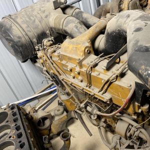 Komatsu Diesel SA6D110-1 Engine Assembly Electric Start 70CC Used