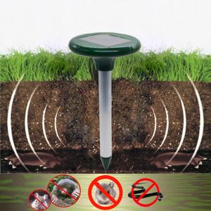 Effective Garden Solar Ultrasonic Rat Repellent Vibration Buzzer Mouse Expeller