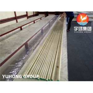 ASTM B111 C44300 Heat Exchanger Refrigerator Condenser Admiralty Brass Seamless