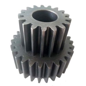 Small Sandblasting Steel Casting Components Helical Gear For Paper Shredder