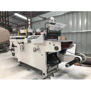 Auto/ Automatic Die-Cutter with Lamination+Punching+Sheeting Function Label