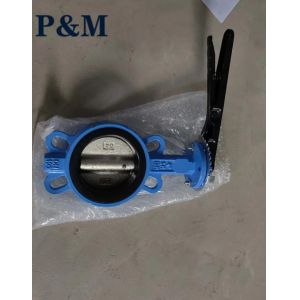 resilient seal PN16/150LB butterfly valve with pin