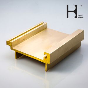 Customized As Per Drawing Brass Extrusion Frame Design OEM ODM Copper Alloy