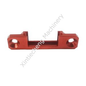 Custom CNC Precision Turned Parts Red Spray Painting OEM CNC Turning Parts