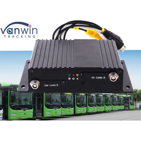 1080P 4 Channels Mobile DVR for Truck Taxi Bus GPS Tracking 3G Realtime Video