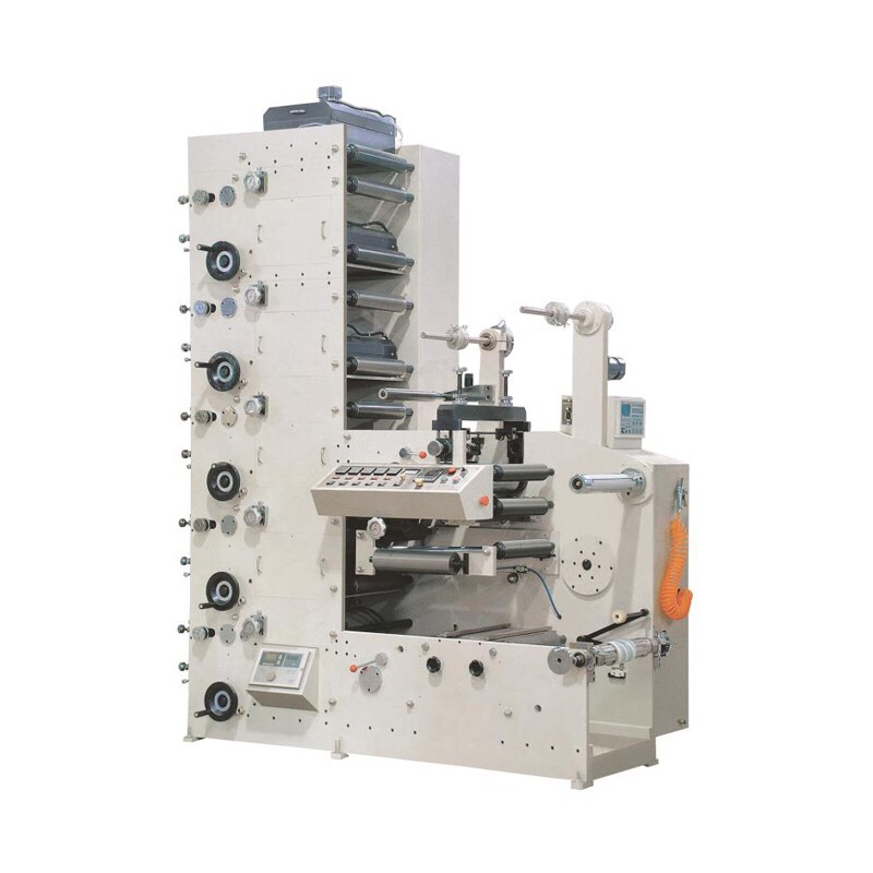 China SR-320-4 Automatic Roll-On Roll-Off 4-Color Flexo Lamination Die Cutting Slitting Machine Gear Core Component for Paper Stack on sale