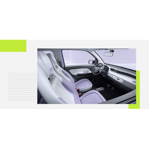 Effortless and Sustainable Micro Model Wuling Hongguang Mini EV with 1940mm Wheelbase