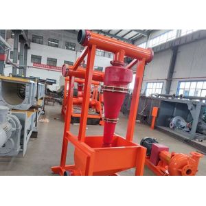 Bentonite Hydrocyclone Gas Drilling Mud Desander With Shaker