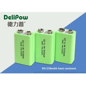 150mAh Rechargeable Batteries Nimh , Rechargeable 9v Batteries For Wireless