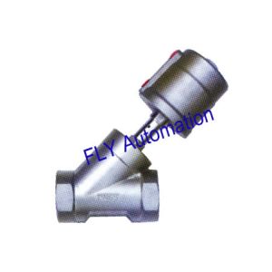 2.5" 2000 Type 001703 PPS Actuator Threaded Port 2/2 Way Angle Seat Valve