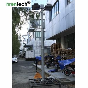 Wholesale 7.6m Telescopic Mast Light Tower/ Pneumatic Telescopic Mast/ Fire Tender Lighting Tower from china suppliers