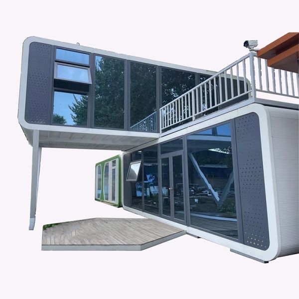 Chinese Design Style Steel Apple Cabin Portable House for Tiny House Hotel and