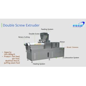 75kw Automatic Corn Rice Cheese Ball Puff Snack Making Machine for from Zhuoheng