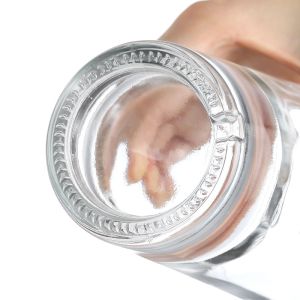 500ml 700ml 750ml White Frosted Vodka Glass Bottle for Pubs Made of Super Flint