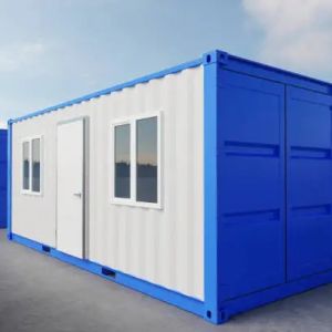 Detachable Container House For Customizable And Expandable Living With Sturdy Steel Structure And Insulated Wall Panel