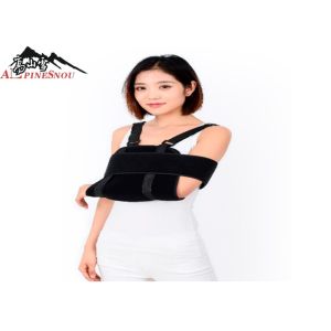 Wholesale Orthopedics Shoulder Support Brace Postoperative Arm Sling Breathable Black Color from china suppliers