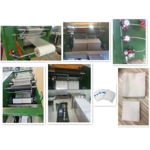 180pcs/Min 7.5x7.5cm Surgical Gauze Swab Making Machine