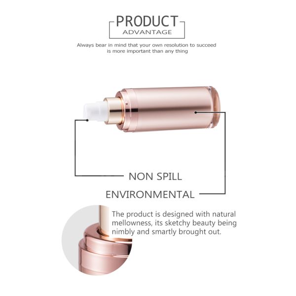 Acrylic lotion bottle 30ml 50ml pp material empty packaging SR-2153A