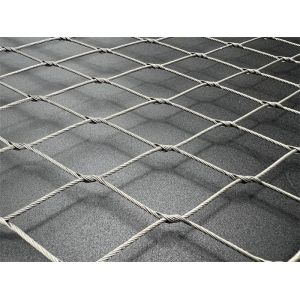 SS316 7*7 Stainless steel Balustrade Cable Mesh For Staircase