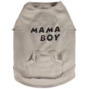 China Beige T Shirt 100% Cotton Dog Clothes on sale