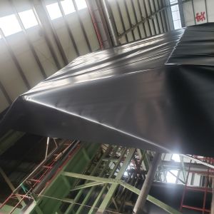 0.1mm 3mm HDPE Geomembrane Pond Liner for Fish Shrimp Farm 100% Virgin HDPE