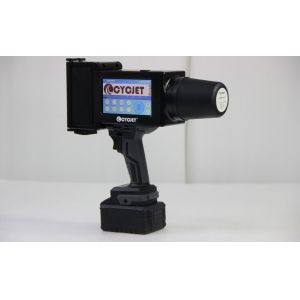 50mm Industrial Portable Handheld Inkjet Printer Metal Pipes Printing