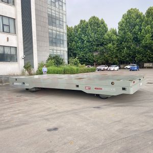 Wholesale 20T Standing Transport Platform Cement Mortar Transfer Trolley from china suppliers