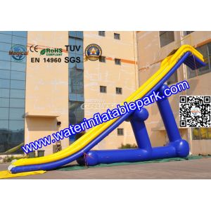 Giant Pool Slides Inflatable Water Games With PVC Tarpaulin