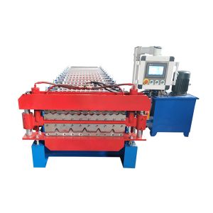 5.5kw 13rows Two Deck Light Steel Keel Roll Forming Machine for 0.45-0.8mm PPGI