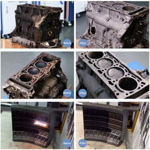 220V 50Hz Portable Laser Rust Removal Machine For Car Cleaner Part Automotive