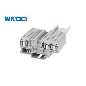 281-681 Spring Clamp Terminal Block , Spring Loaded Wire Terminal Easy Operation