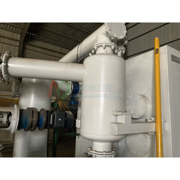 Waste Tyre Pyrolysis Machine with 1-2Tons Capacity and Oil Extraction Capability
