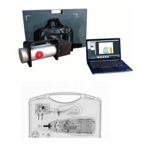 Wireless Portable X Ray Baggage Inspection System With Industrial CCD Camera