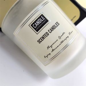 Gold Foil Adhesive Candle Label Printing Aromatherapy Jar Labels Candle