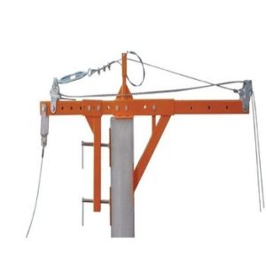 China Hot Galvanized Electric Suspended Platform With Hanging Basket on sale