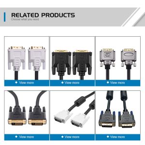 Double Shield Ferite Cores Ultra True 1080p Computer Connection Cable