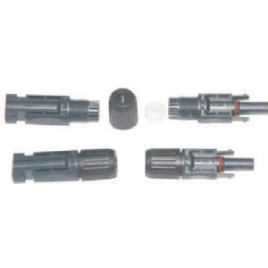 IP68 Waterproofing Grade PV Solar Module Connectors 1500 VDC TUV / UL Approval