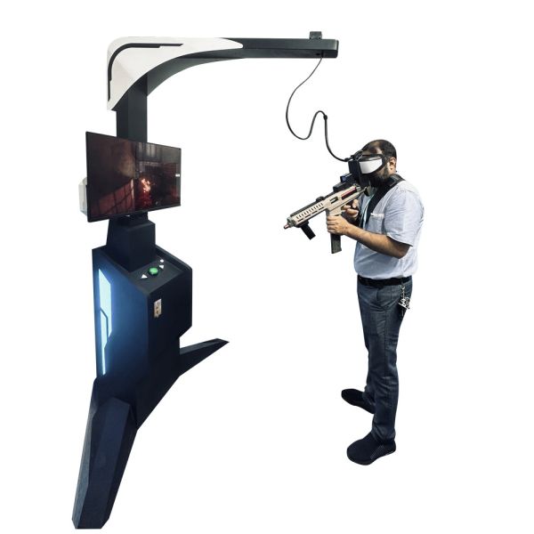 500W Vr Shooting Simulator 32 Inch Screen Gun Battle Game Set 9d VR Set Virtual