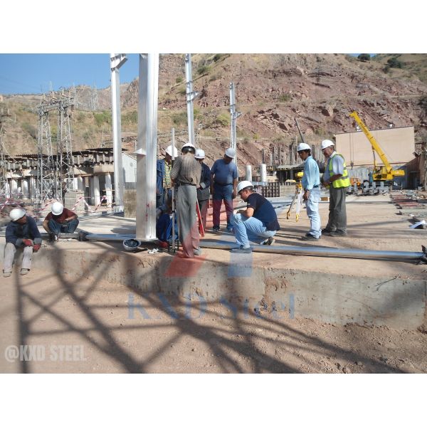 Bridge Prefabricated Steel Structure Shed Fabrication Metal Frame Company Metal Steel Structure Warehouse Building