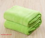 Flannel air/sofa/bedding Solid Color Blanket Throw and Double Faced Travel