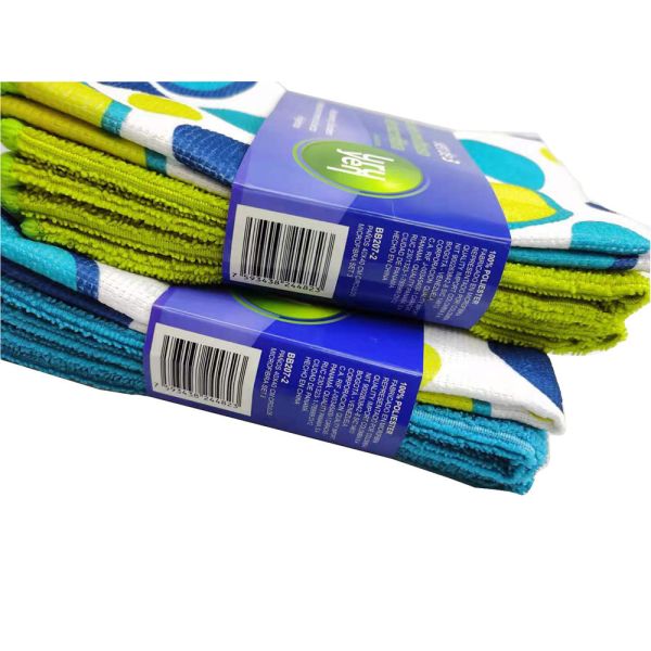16x16in Multipurpose Microfiber Dish Towel