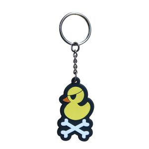 Portable Romotion Key Chain Commemorative Custom Rubber Keychain