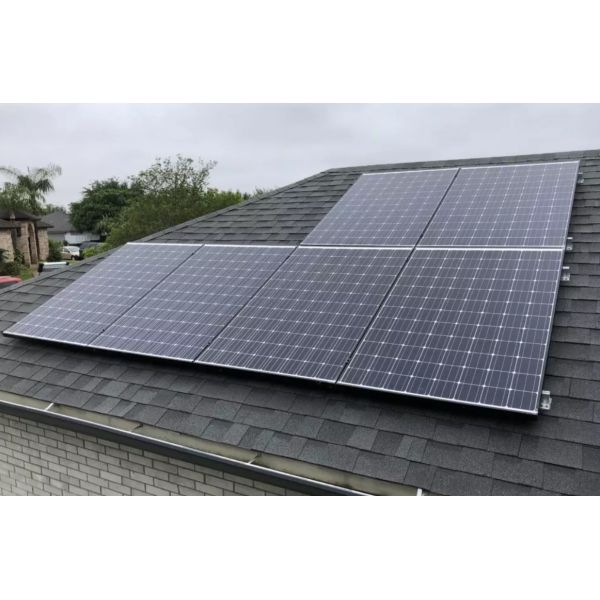 Aluminum Brackets Solar Structure Panel Racking / Solar PV Panel Ballasted Solar