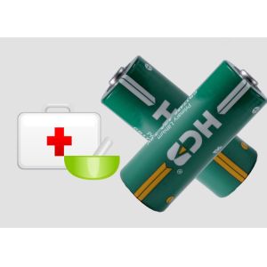 3.0V 4/5A CR17450 Non-Rechargeable Li-MnO2 Cylindrical Batteries 2200mAh for