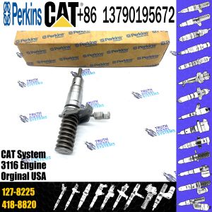 Diesel fuel Injector 0R-8469 0R8469 127-8225 1278225 for caterpillar Excavator