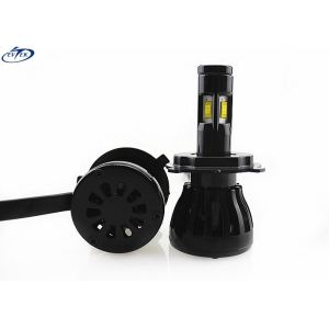 DC 9 - 36 V Canbus G6 Bright Led Headlight Bulbs 96W 9600LM H4 Hi / Lo 6000K