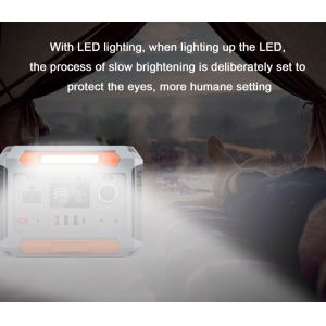 Lithium Battery Portable Camping Power Supply 300W Dc output ABS Plastic