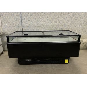 2090mm Supermarket Island Dual Temperature Freezer Chiller‌ With Glass Sliding