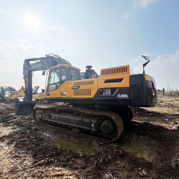 EC480D Used Volvo Excavators 2m3 Bucket Capacity 245kw Rated Power High Efficiency