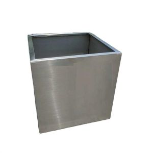 Garden stainless steel irregular planters and flower pots